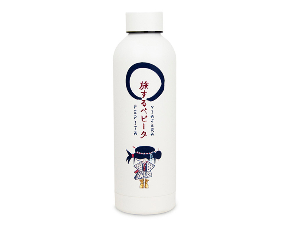 BOTELLA PORTALIQUIDOS PEPITA VIAJERA JAPON 500 ML